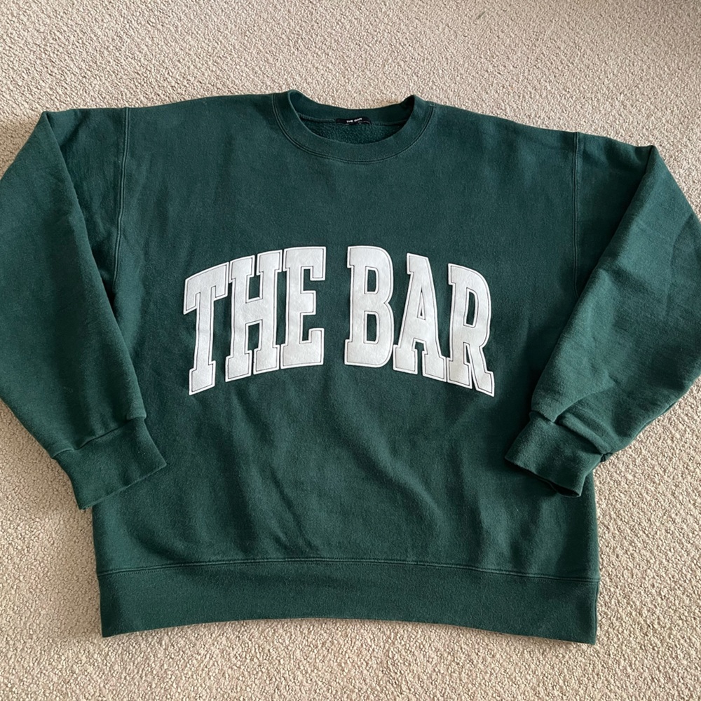 THE BAR Varsity Crewneck